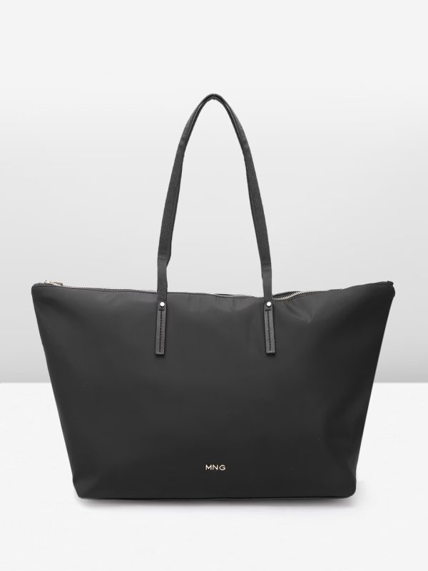 MANGO Structured Shoulder Bag