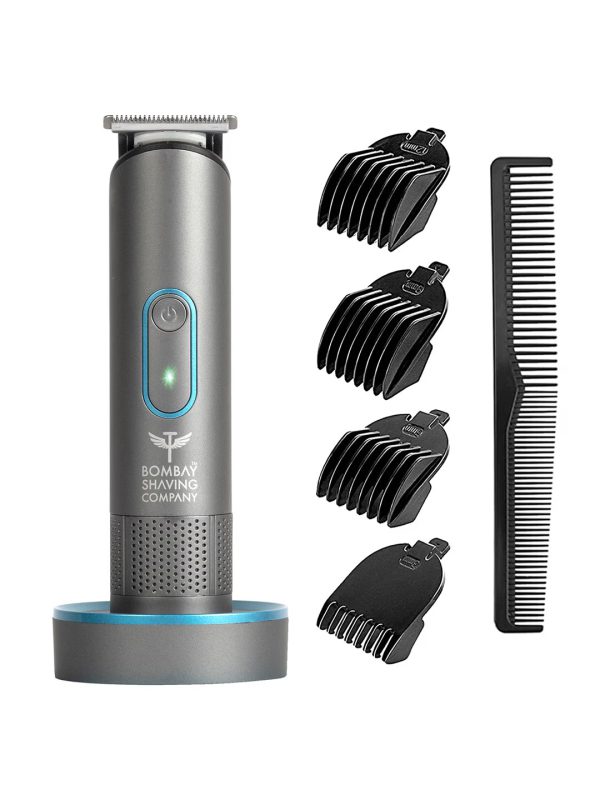 Bombay Shaving Company Men Grey & Blue All-in-One Beard Trimmer